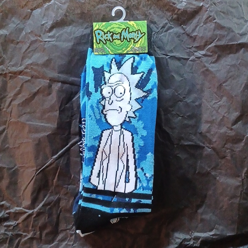 Rick and Morty 2-pack socks